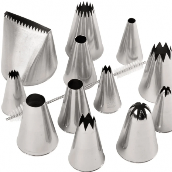 Ateco 12 Piece Large Tube Set